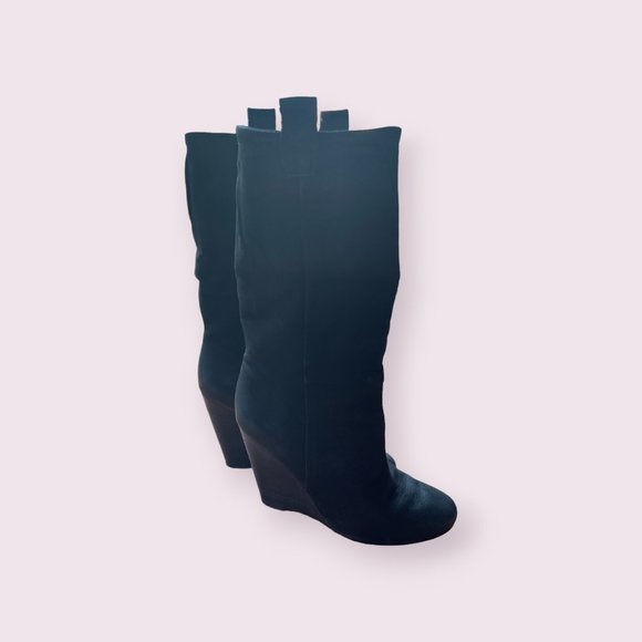 Ash Original wedge boot with adjustable shaft. Black . Size 36 - Picture 4 of 9